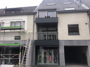 gevel schilderen Zele