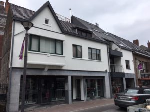 geschilderde buitengevel Zevel